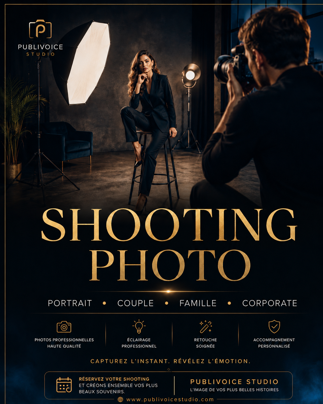 Promotion shooting photo a 30 euros